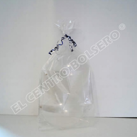 50 bolsas de celofán transparente con fuelle de 6 x 9 pulgadas, bolsas  transparentes con lazos, bolsas de regalo de plástico con cinta de satén  dorada