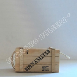 caja de madera dinamita 10x20