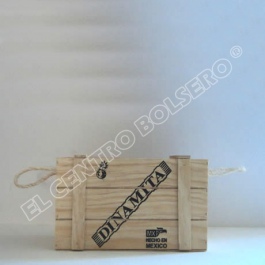 caja de madera dinamita 15x25