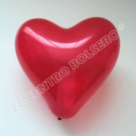 globo de latex modelo corazon rojo # ha-10