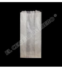 bolsa de papel glassine con fuelles # 4L