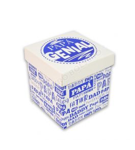 Caja Cubo Rígida para Regalo 20x20