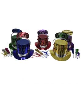 Kit de Sombrero Colores para 10 Personas