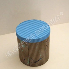 cajas de carton corrugado cilindro mediano