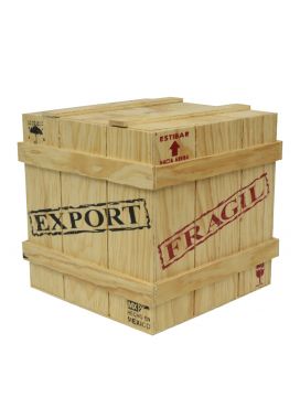 caja de madera grande 24x24