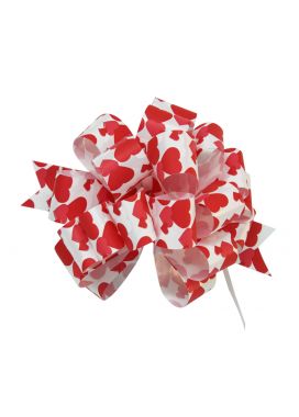 moño broche mediano corazones